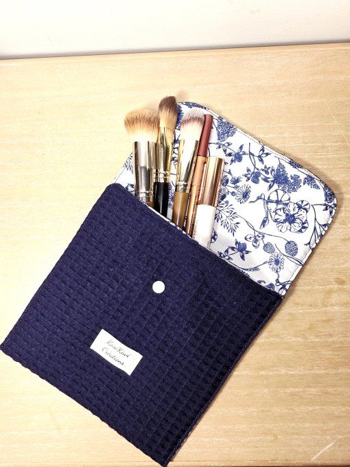 Pochette à maquillage Nid d'abeille